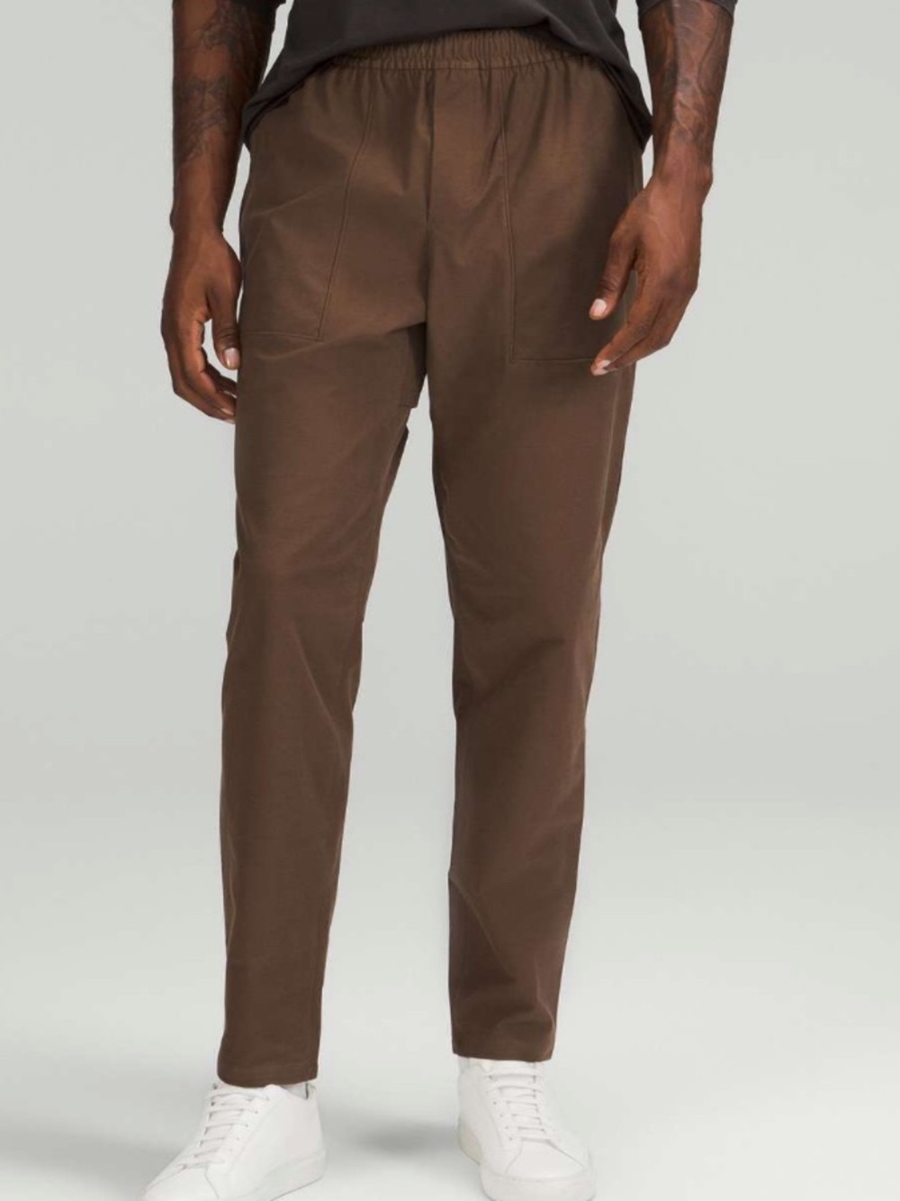 Lululemon Mens Utilitech Pull-On Classic-Fit Pant 30" in Dark Mocha